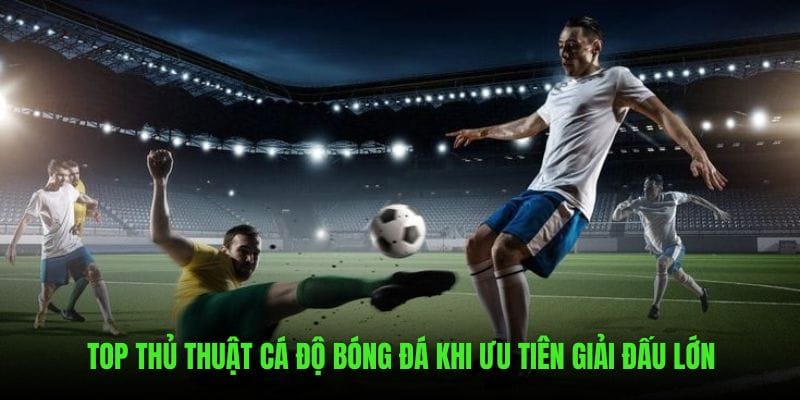 Top mẹo cá cược đó là ưu tiên giải đấu tầm quốc tế